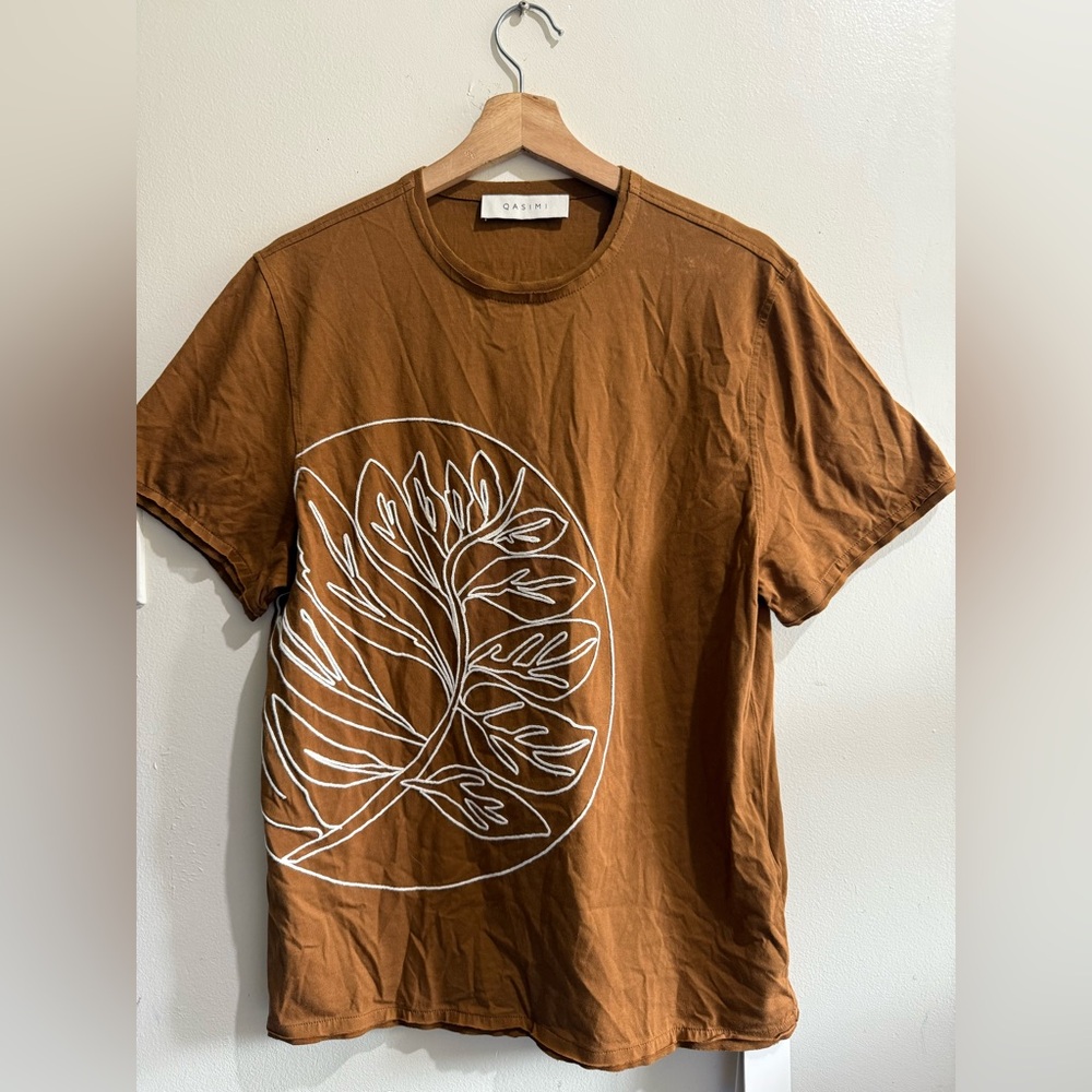 Qasimi Brown T-Shirt
